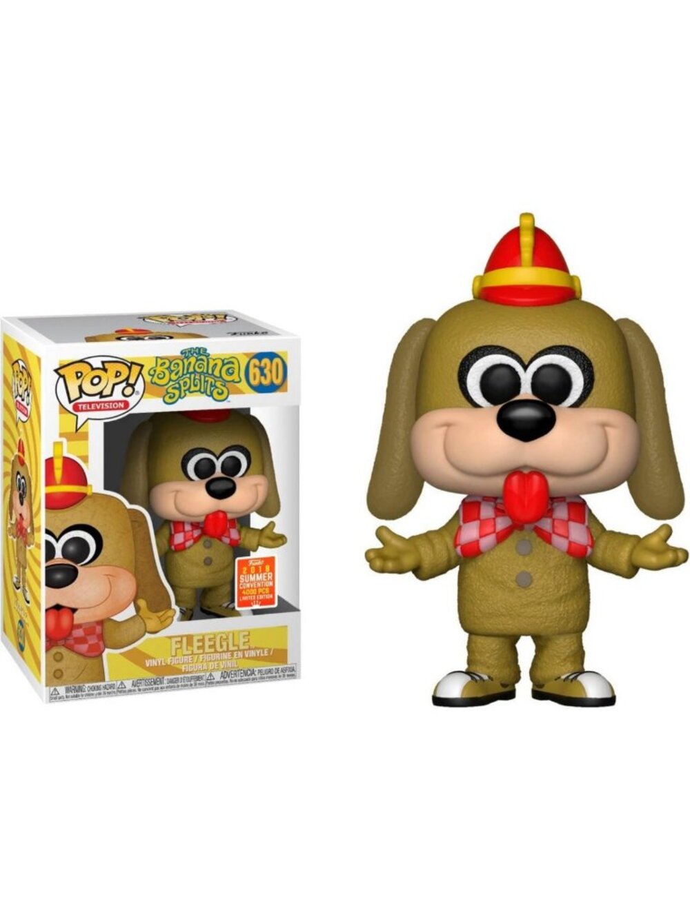Exclusive Vinyl Figure - The Banana Splits Fleegle #630, Limited Edition 2018
